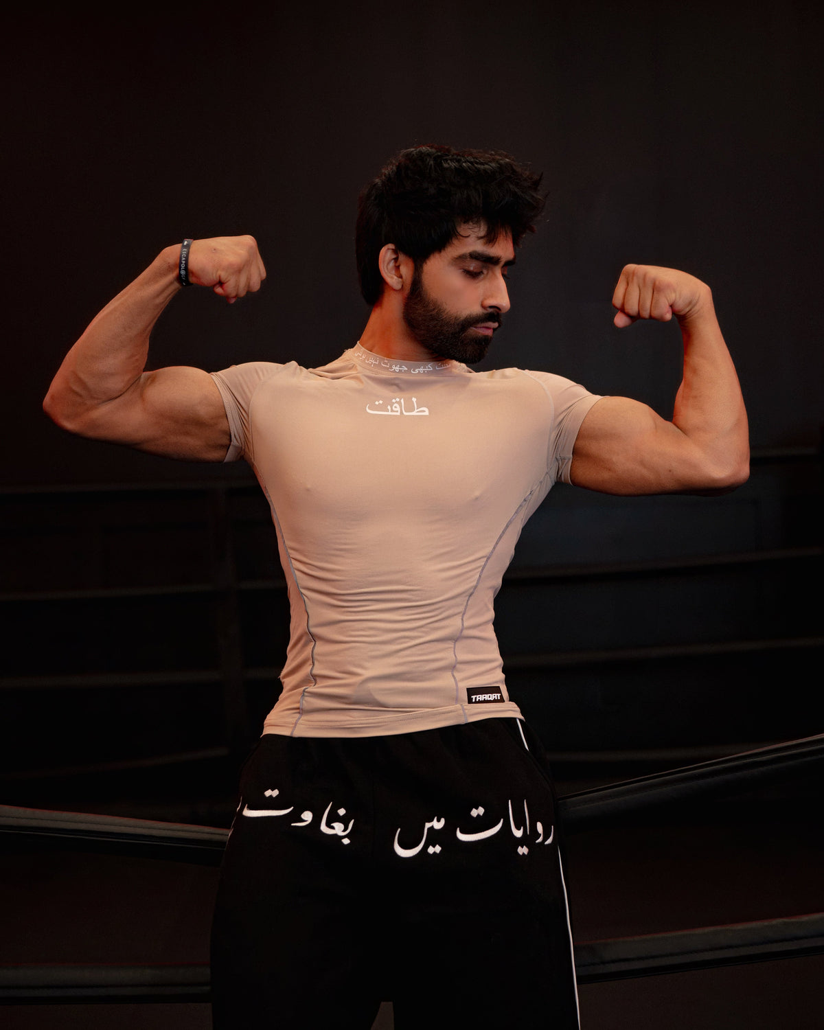 Taaqat Men's Compression - Tan